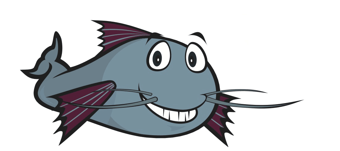 A drawing depicting a catfish