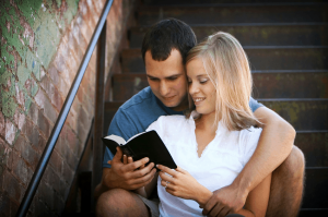 Christian Couple Reading