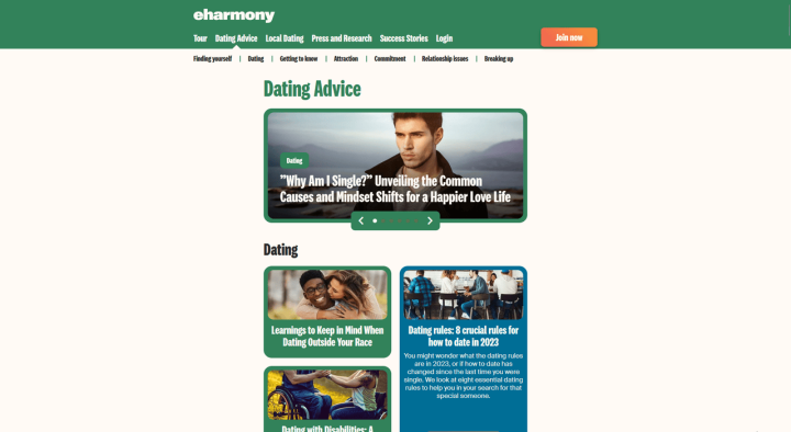 eharmony Dating Advice