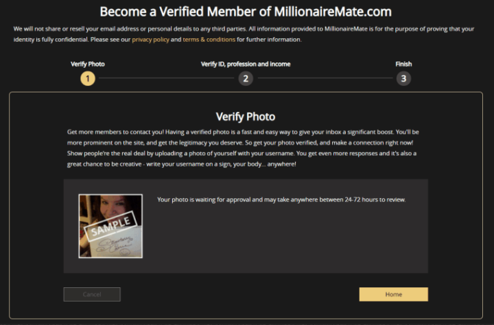 Millionaire Mate verified member
